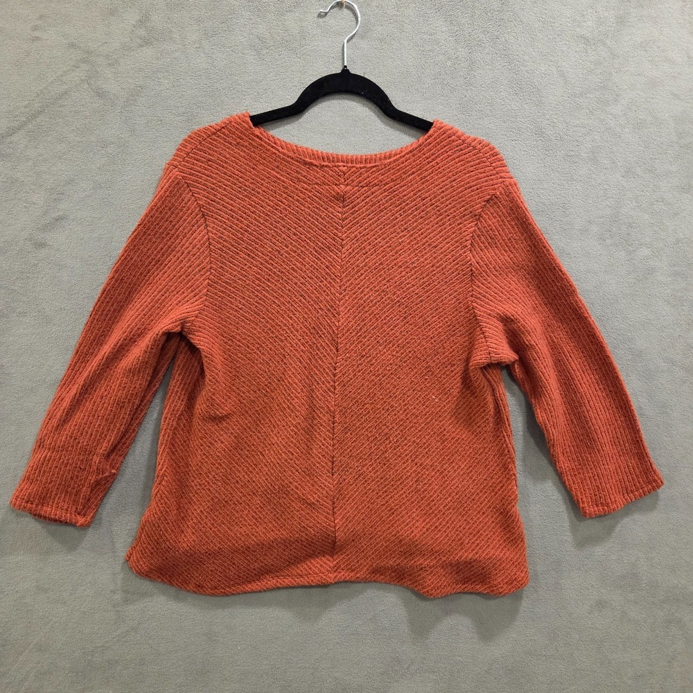 Seven Forty‎ Two Sweater Women's Size XL Lagenlook Preppy Casual Classic